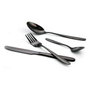 Quid Set de 24 cubiertos Celebrart QD Negro