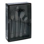 Quid Set de 24 cubiertos Celebrart QD Negro