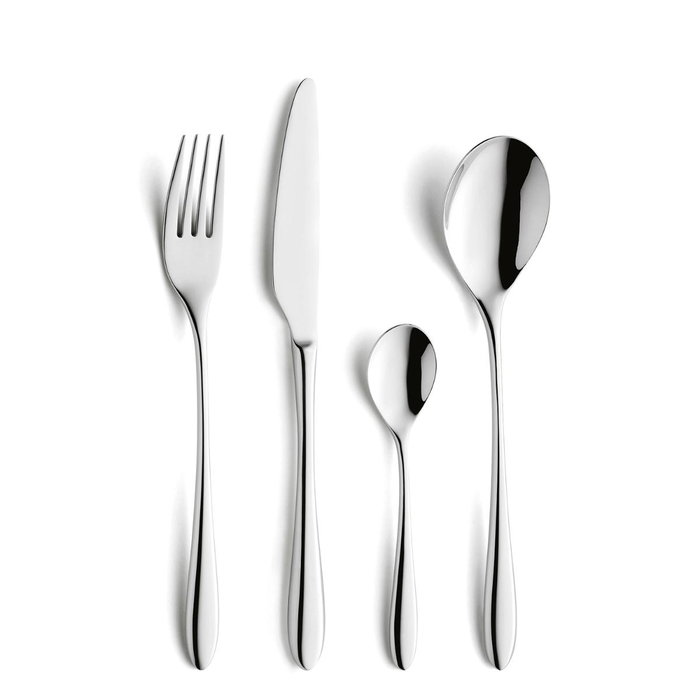 Caja 12 Cuchillos Mesa Acero Inox Cuba Amefa 24,2 cm-2,5 mm