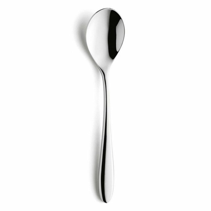 Amefa Cuba Juego de 12 Cucharas de Postre Acero 19,8 cm