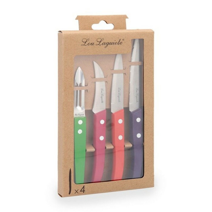 Amefa Set de 4 Cuchillos Forest Color Madera