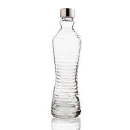 Quid Botella Mesa Vidrio con Tapón Line 1 L