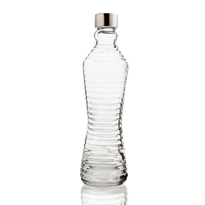 Quid Botella Mesa Vidrio con Tapón Line 1 L Quid Botella Mesa Vidrio con Tapón Line 1 L