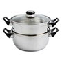 Quid Set Vaporera y Cacerola Gastro Fresh 22 cm