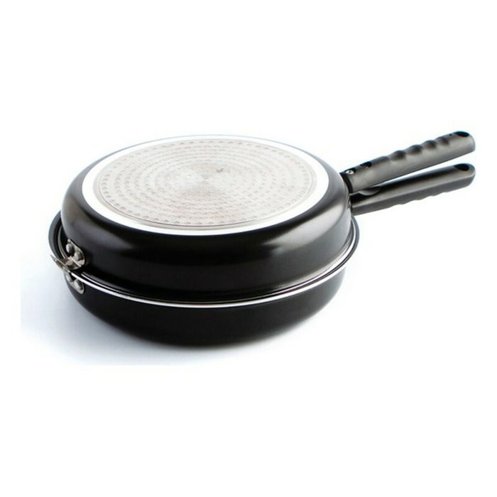 Quid Sartén Doble Aluminio Estampado Gastro Fun 26 cm