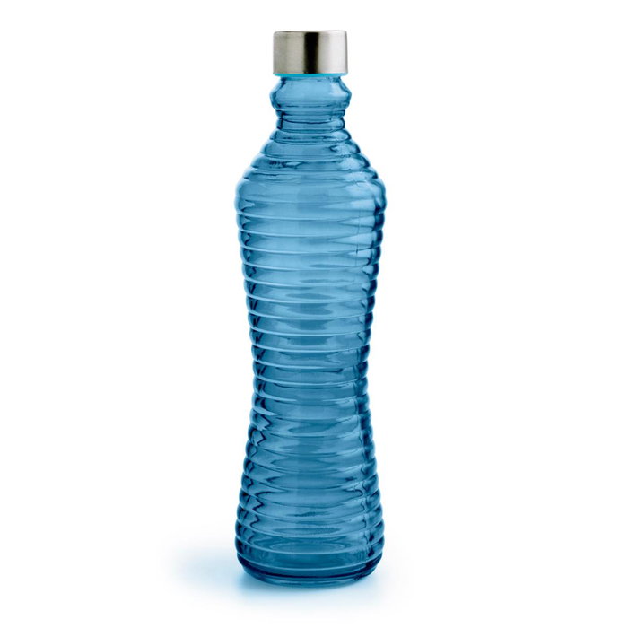 Botella Mesa Vidrio con Tapón Line Quid 1 L