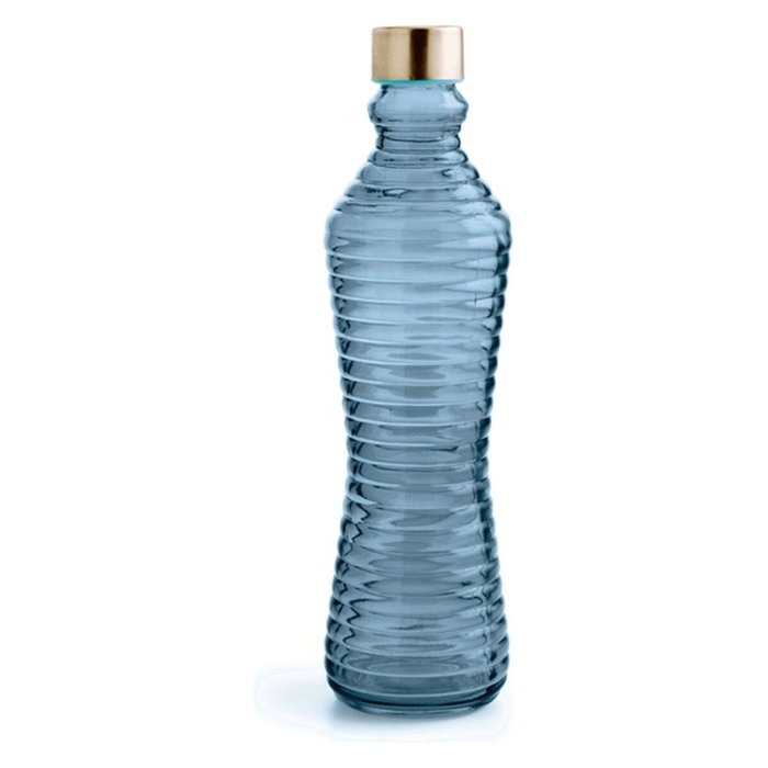 Quid Botella Mesa Vidrio con Tapón Line 1 L Verde