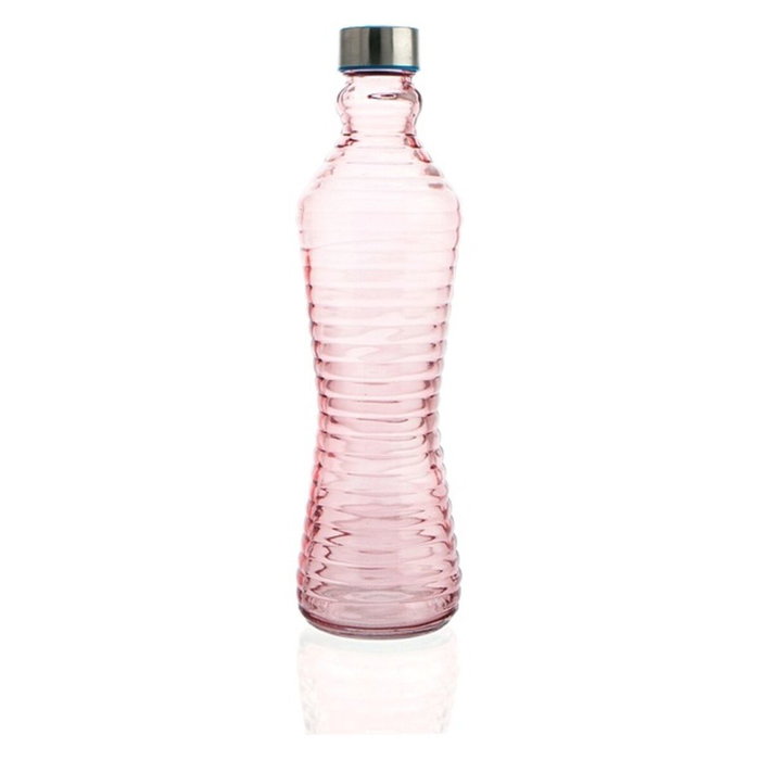 Quid Botella Mesa Vidrio con Tapón Line 1 L Verde