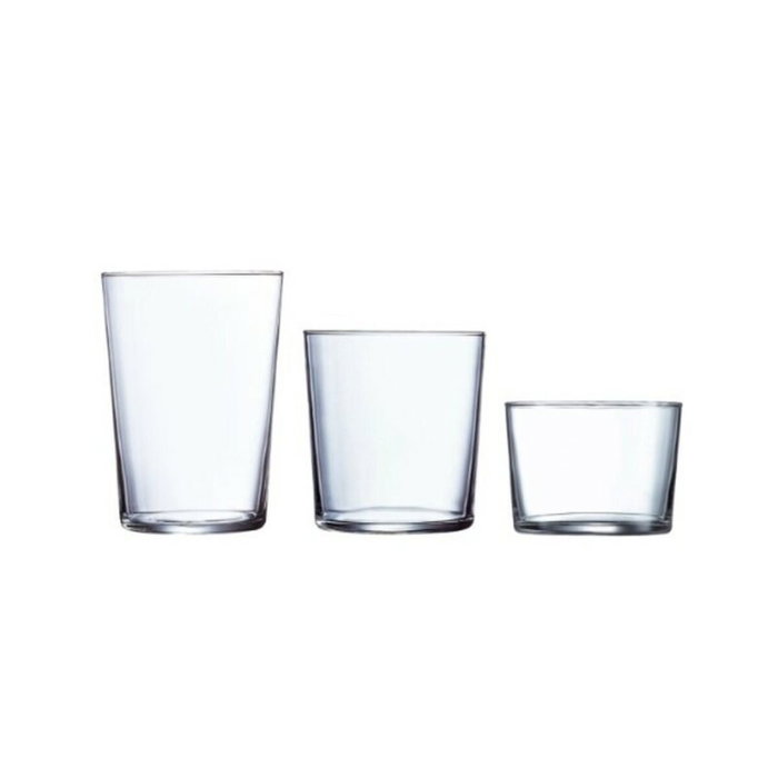 Luminarc Juego de 18 Vasos Gorbea Lum de Vidrio Templado Luminarc Juego de 18 Vasos Gorbea Lum de Vidrio Templado