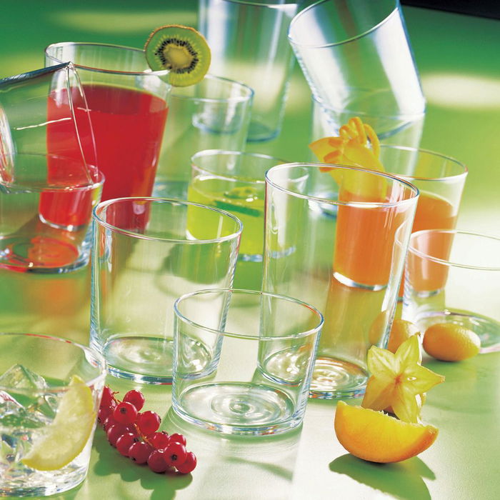 Set 18 Vasos Altos y Bajos Vidrio Gorbea Luminarc 53-36-23 cL - 6-6-6