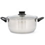 Cacerola Acero Inoxidable Habitat Quid 30x14,5 cm - 960 cL