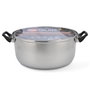 Cacerola Acero Inoxidable Habitat Quid 30x14,5 cm - 960 cL