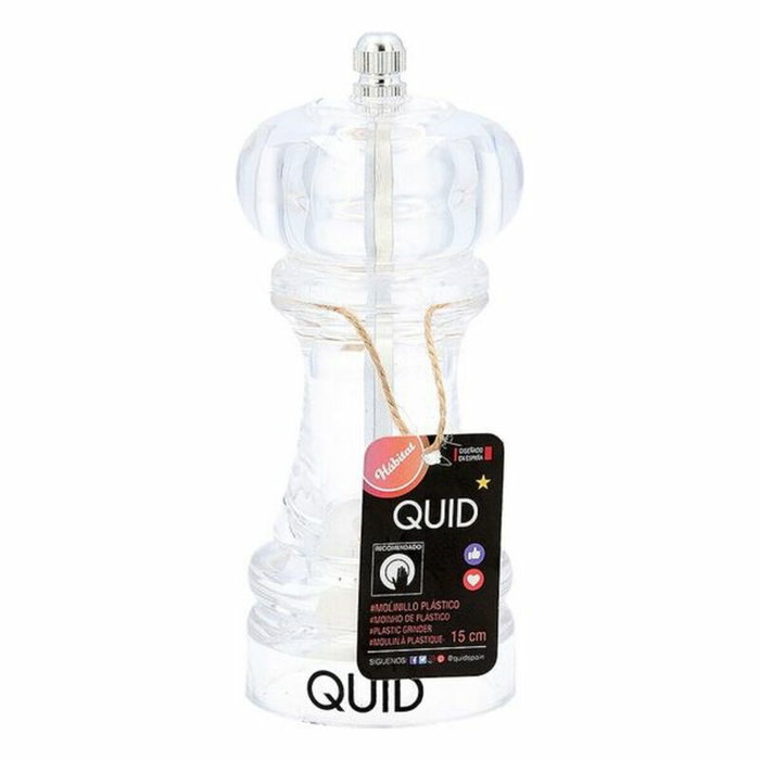 Quid Molinillo Acrílico Hábitat 15 cm Transparente Quid Molinillo Acrílico Hábitat 15 cm Transparente