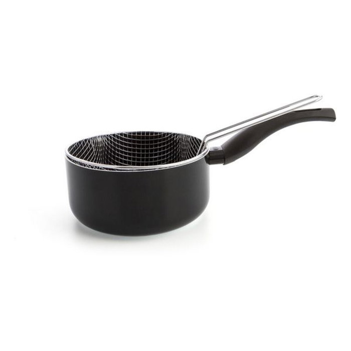 Quid Cazo Aluminio con Cesta Hydra 18 cm - 4,4 L Quid Cazo Aluminio con Cesta Hydra 18 cm - 4,4 L