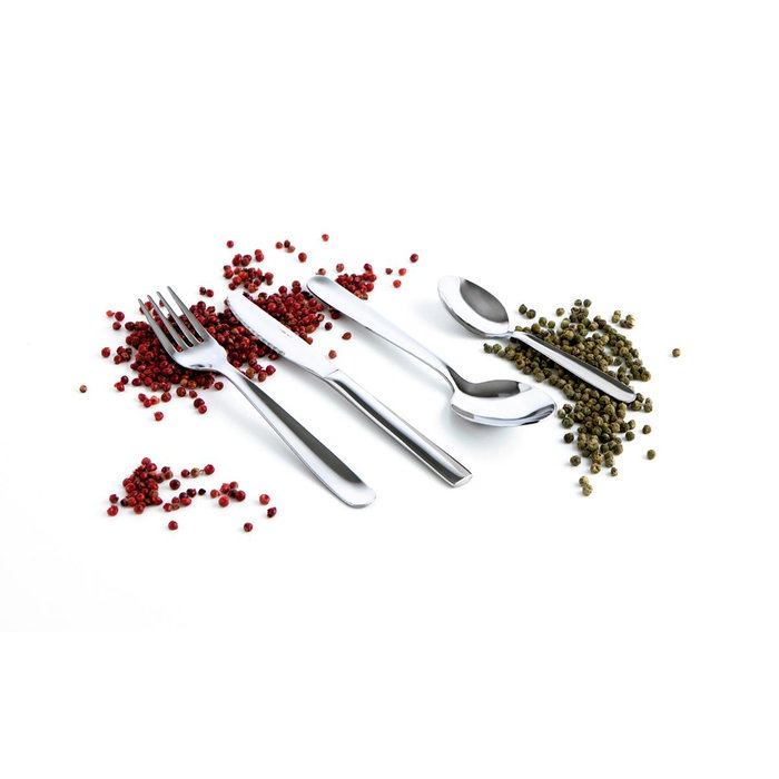 Quid Set de 12 Tenedores Lunch Inox Universal Acero