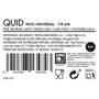 Quid Set de 12 Tenedores Lunch Inox Universal Acero