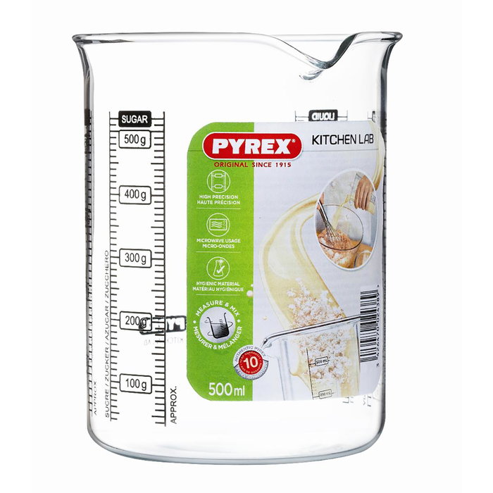 Vaso Medidor Vidrio Kitchen Lab Pyrex® 11x10x13 cm Vaso Medidor Vidrio Kitchen Lab Pyrex® 11x10x13 cm
