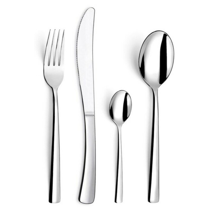 Amefa Set de 24 Cubiertos Manille Pv de Acero Inox de 26 cm Amefa Set de 24 Cubiertos Manille Pv de Acero Inox de 26 cm