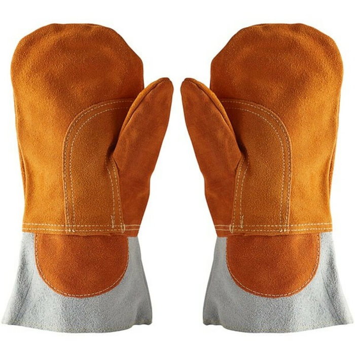 Matfer Par de Manoplas Horno 10 cm Marrón