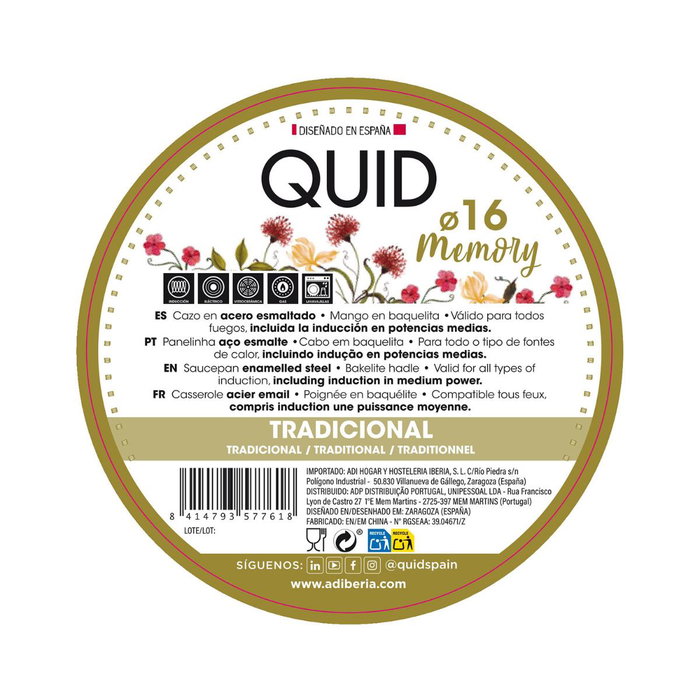 Quid Cazo Esmalte Memory 16 cm - 150 cL Quid Cazo Esmalte Memory 16 cm - 150 cL