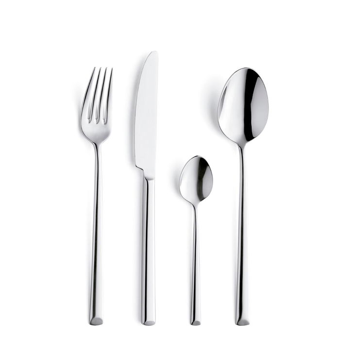 Caja 12 Cucharas Mesa Acero Inox Metropole Amefa 21 cm-2,5 mm