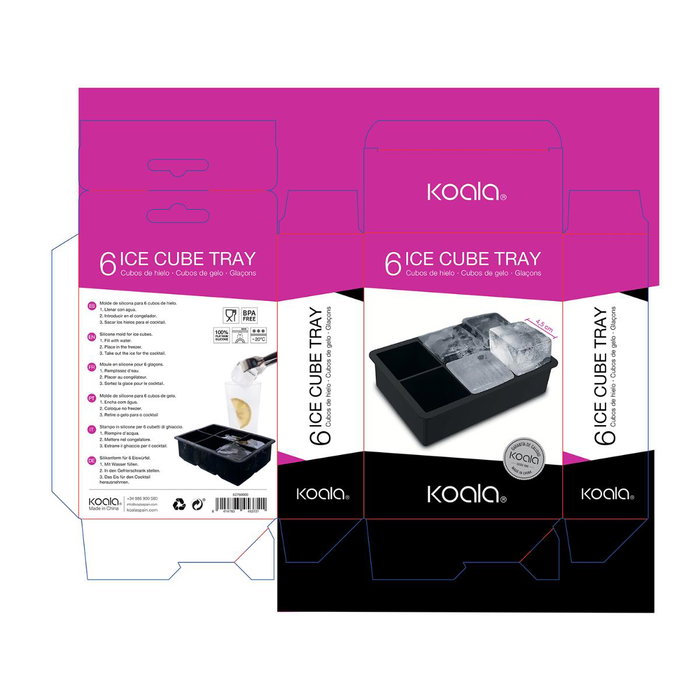 Cubitera XXL Silicona Spirit Koala 15x10,5x4,5 cm