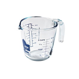 Ô Cuisine Jarra Medidora Ocuisine Vidrio 0,5 L Transparente