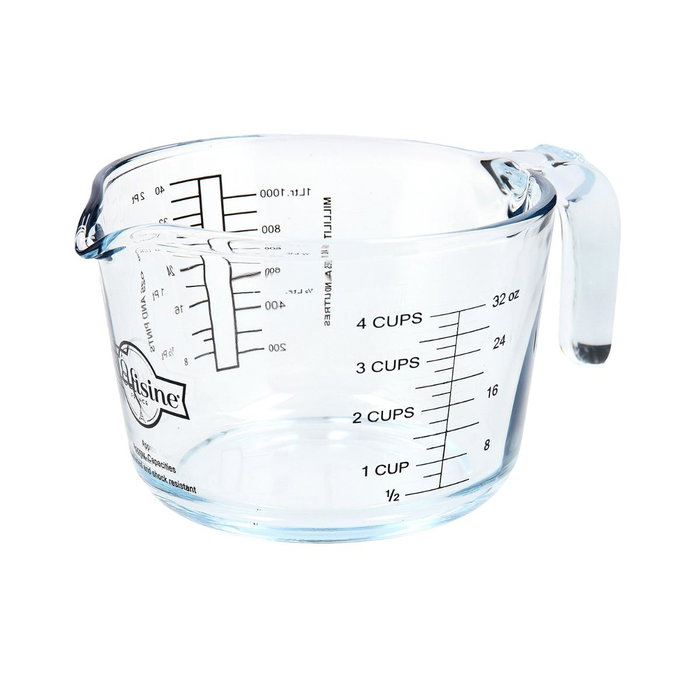 Jarra Medidora Boro Ocuisine Vidrio Ô Cuisine 1 L Jarra Medidora Boro Ocuisine Vidrio Ô Cuisine 1 L