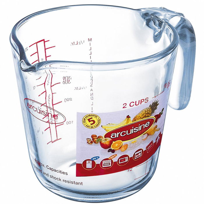 Jarra Medidora Boro Ocuisine Vidrio Ô Cuisine 0,25 L