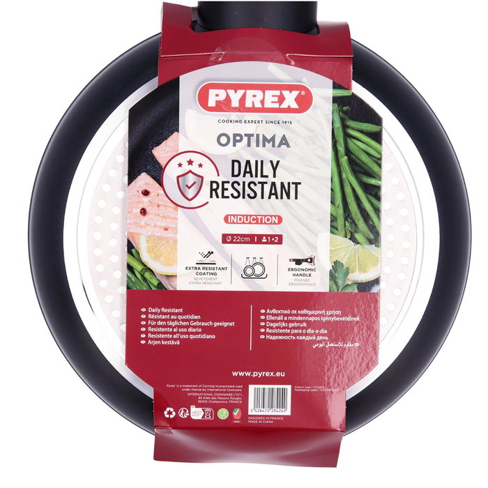 Pyrex Sartén Optima + Aluminio Forjado 22 cm Pyrex Sartén Optima + Aluminio Forjado 22 cm