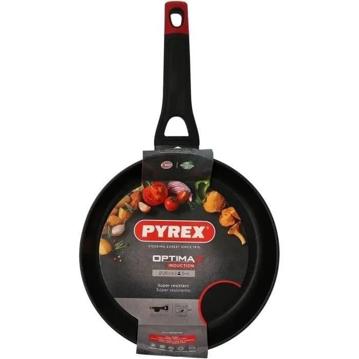 Pyrex® Sartén Optima + Aluminio Forjado 26 cm