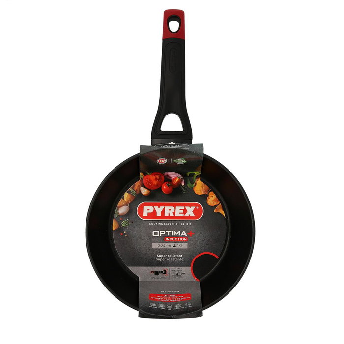 Pyrex® Sartén Honda Optima + Aluminio Forjado 24 cm