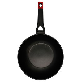 Wok Aluminio Forjado Optima + Pyrex® 28 cm