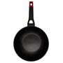 Wok Aluminio Forjado Optima + Pyrex® 28 cm