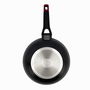 Wok Aluminio Forjado Optima + Pyrex® 28 cm
