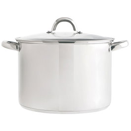 Quid Olla de Acero Inoxidable Ottawa con Tapa de 20 cm