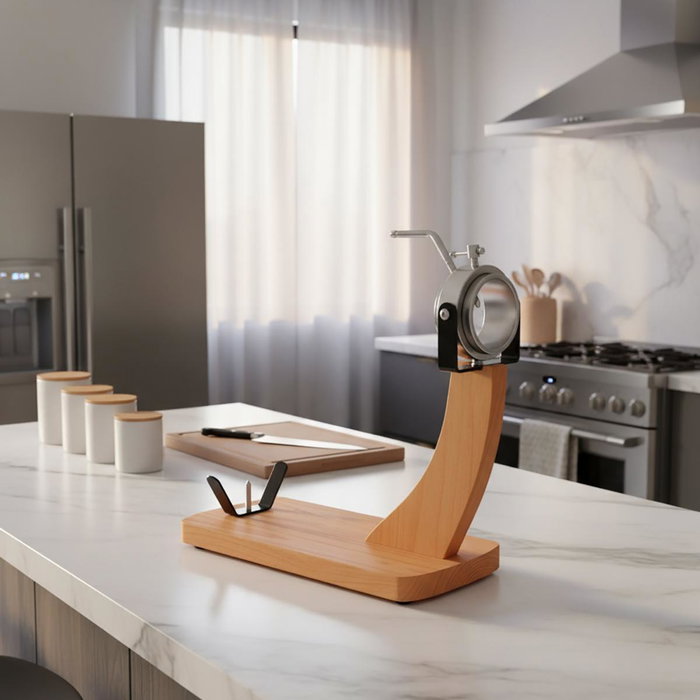 Jamonero Codo Metal Pedroches Quid 33x21x42 cm