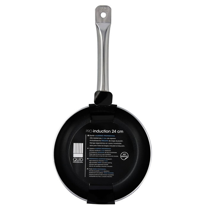 Quid Professional Sartén Aluminio Inducción Pro-Induction 24 cm