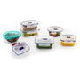 Luminarc Set 7 Recipientes Herméticos de Vidrio Pure Box Active
