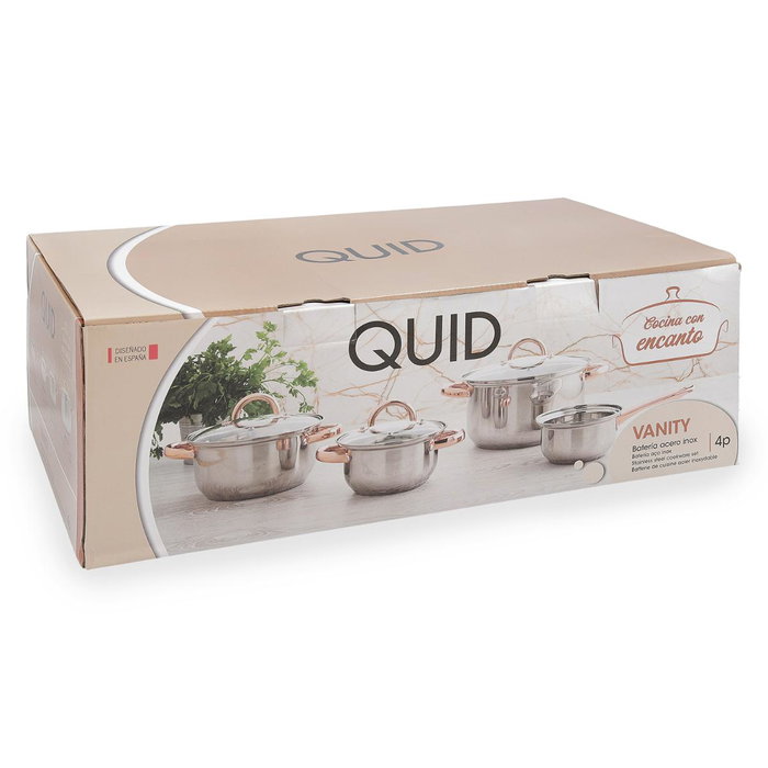 Bateria Acero Inoxidable Vanity Quid 14 cm - 1 L