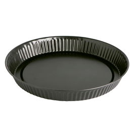 Molde Tarta Hondo Acero Pintado Sweet Grey Quid 32x3 cm