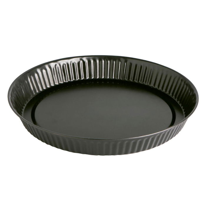 Molde Tarta Hondo Acero Pintado Sweet Grey Quid 32x3 cm Molde Tarta Hondo Acero Pintado Sweet Grey Quid 32x3 cm