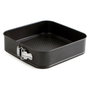 Quid Molde Cuadrado Desmontable Sweet Grey 26 cm