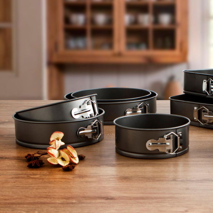 Molde Desmontable Acero Pintado Sweet Grey Quid 24x10 cm Molde Desmontable Acero Pintado Sweet Grey Quid 24x10 cm