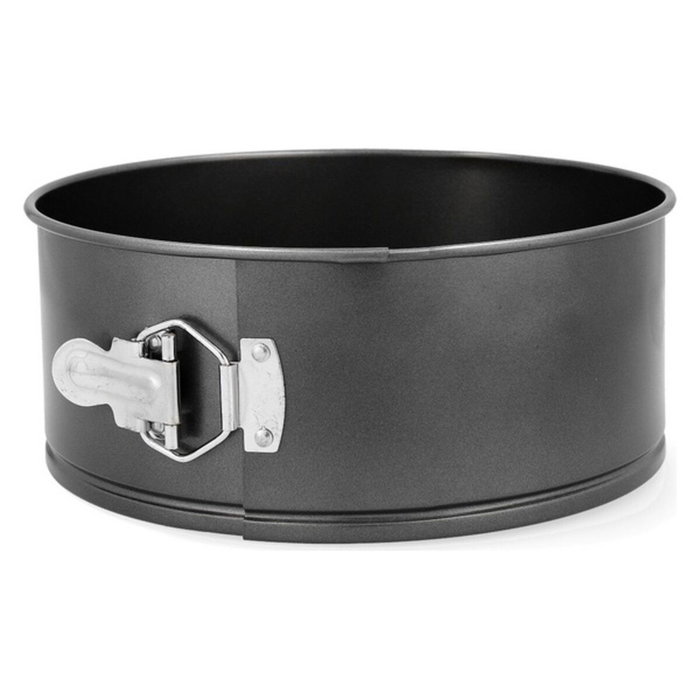 Quid Molde Desmontable Sweet Grey 24x10 cm Negro
