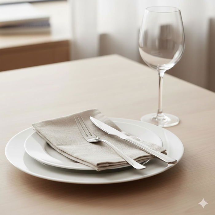 Caja 12 Cuchillos Steak Acero Inox Torero Amefa 25 cm-4,5 mm