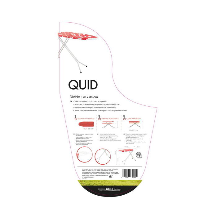 Tabla de Planchar Diana Quid 120x38 cm