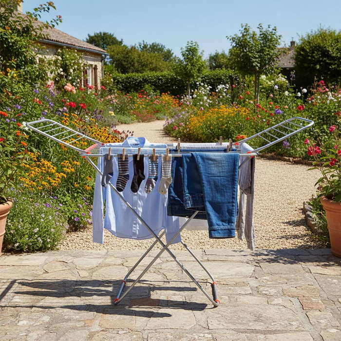 Tendedero Aluminio Zeus Quid 177x56x94 cm - 18M