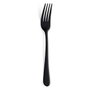 Amefa Austin Negro Juego de 12 Tenedores de Mesa de Acero Inoxidable 20,7 cm