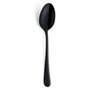 Amefa Austin Negro Set de 12 Cucharas de Mesa de Acero Inoxidable 20,5 cm, Negro